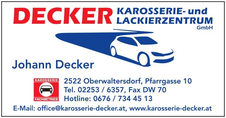 Decker Karosserie und Lackierzentrum