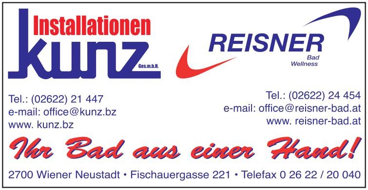 Installationen Kunz